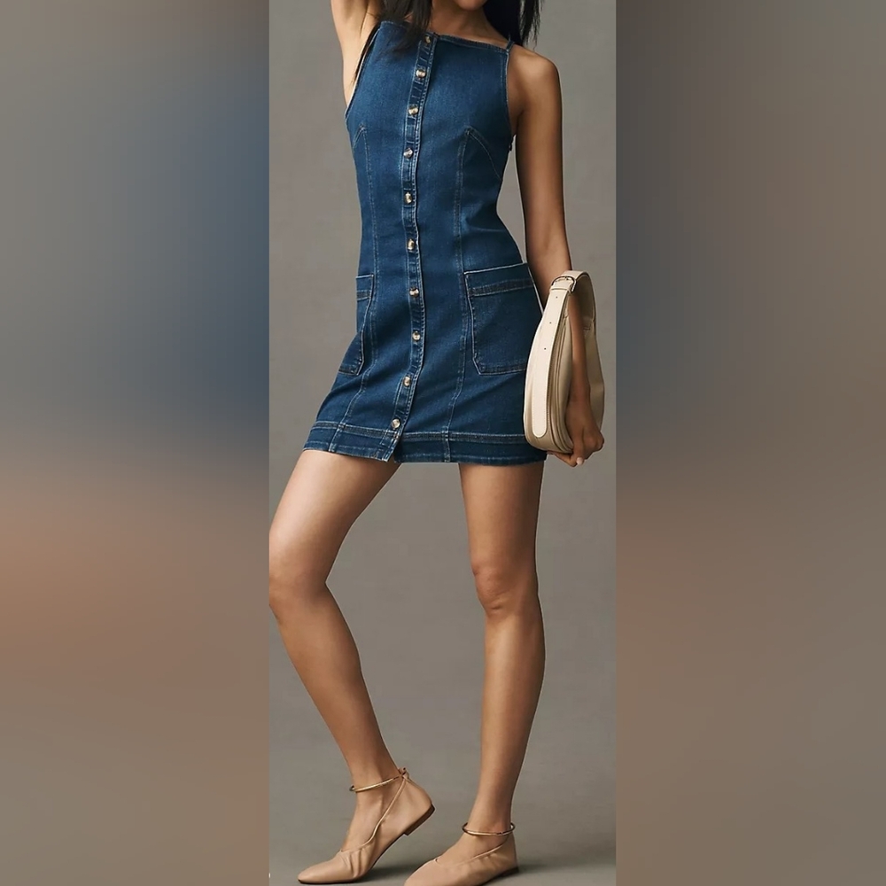 Anthropologie - Maeve Denim Dress